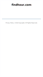 Mobile Screenshot of findhour.com